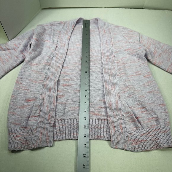Cat And Jack Girl's Size Large 10-12 Sweater Open Front Cardigan Purple New - Picture 11 of 12